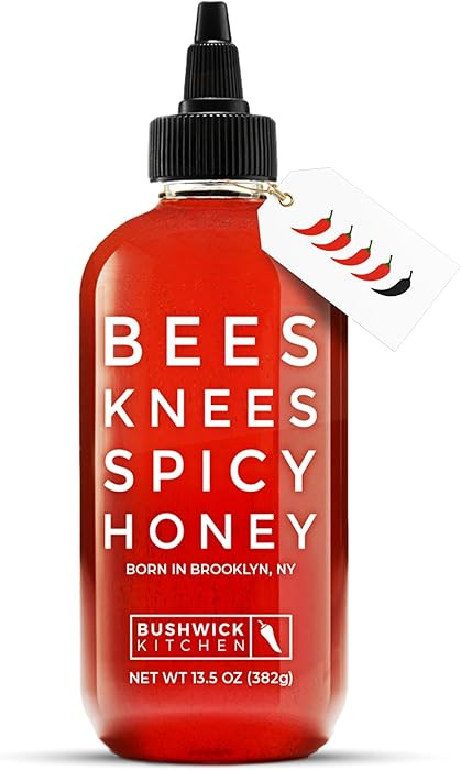 Bees Knees Spicy Hot Honey – Raw Habanero Infused Honey, Sweet & Spicy Drizzle for Pizza, Fried... | Amazon (US)