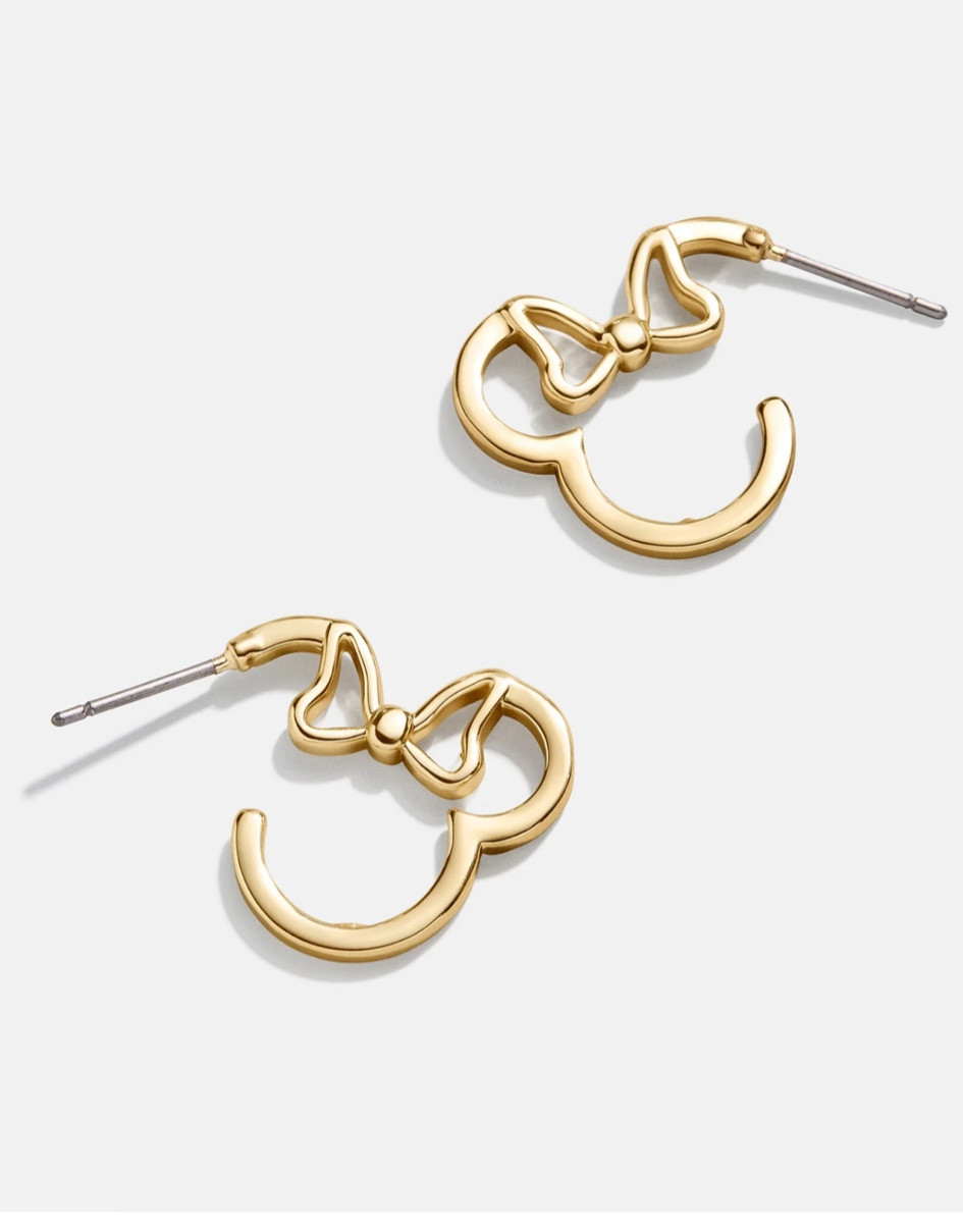 Minnie Mouse Disney Outline Earrings
Luxury Disney accessories 

#LTKstyletip #LTKtravel #LTKfamily
