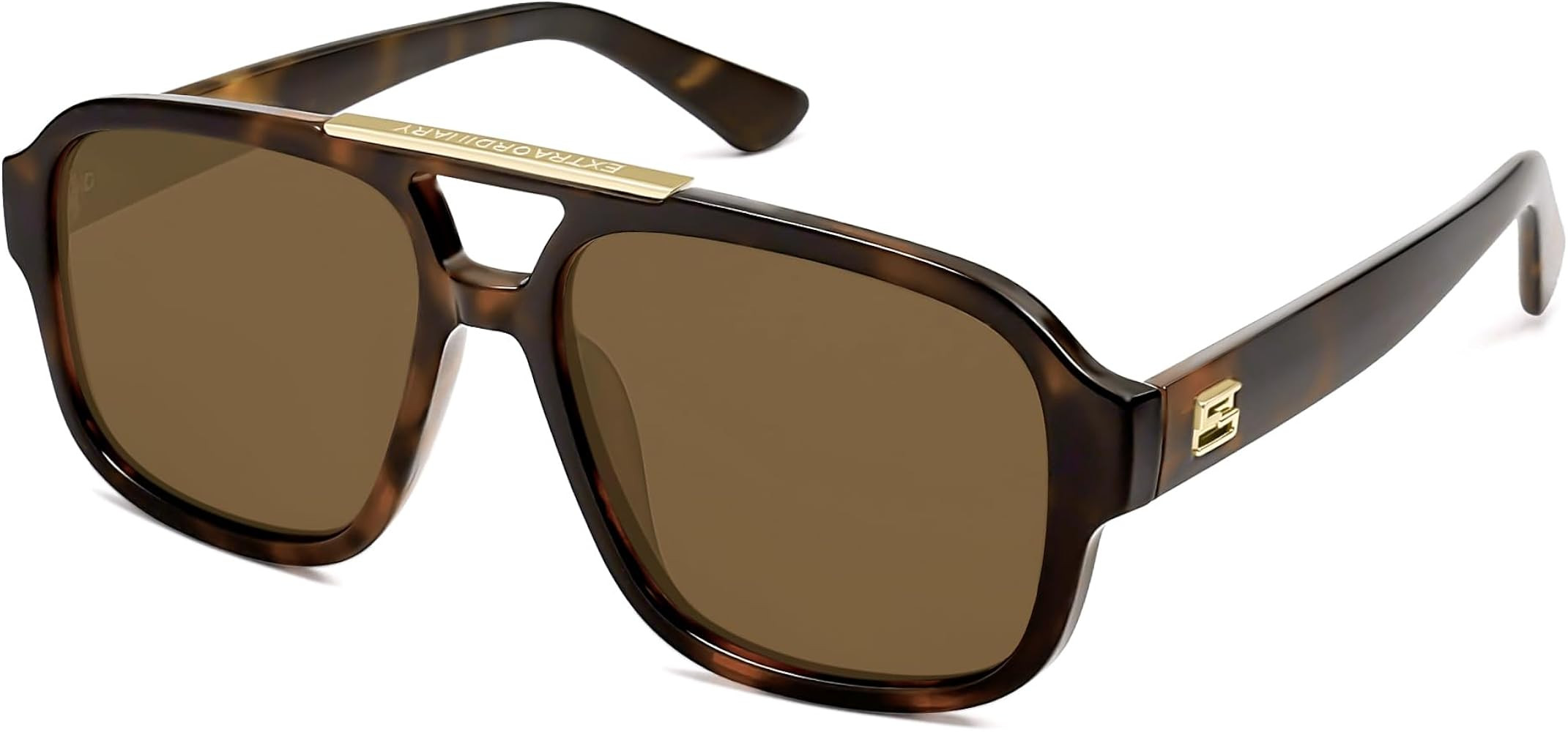 SOJOS Retro Aviator Sunglasses Womens Mens Polarized Vintage Trendy Rectangle Women Sunnies SJ233... | Amazon (US)