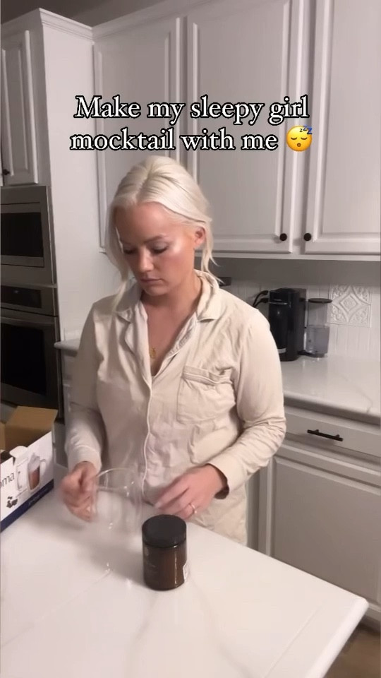 Making my sleepy girl mocktail in my new favorite mugs with the most amazing magnesium powder, it’s become such a calming nighttime routine. Everything about it feels cozy and relaxing.

#SleepyGirlMocktail #NighttimeRoutine #MagnesiumMocktail #AmazonFinds #CozyVibes #WellnessRoutine #EveningRituals #MocktailMoment #RelaxingVibes #FavoriteMugs 

 #LTKHome