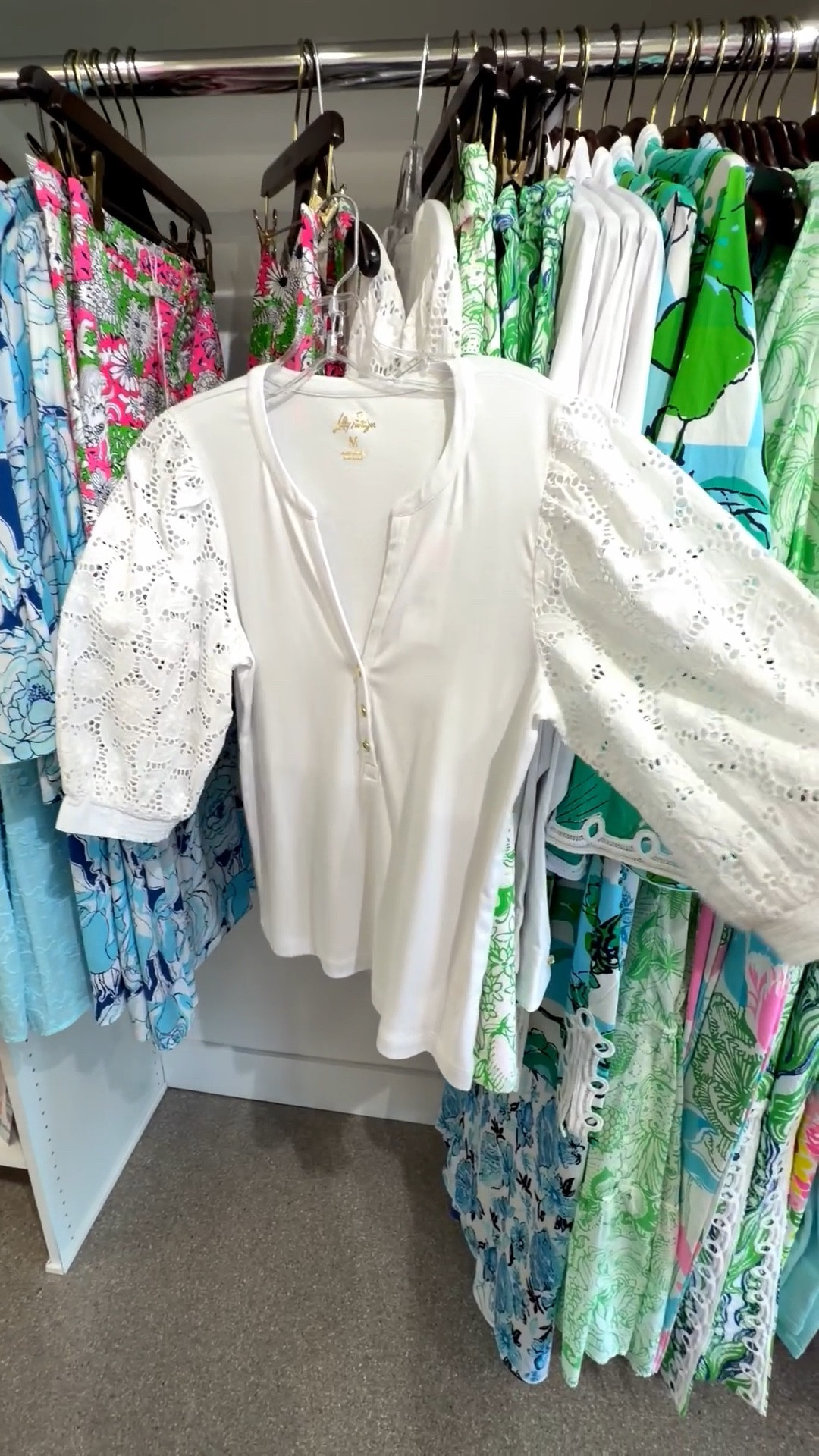 Robson Shelley knot top by Lilly Pulitzer serves as a great top for summer wear with capris, jeans shorts, or skirts

#LTKgrwm #LTKSeasonal #LTKOver40