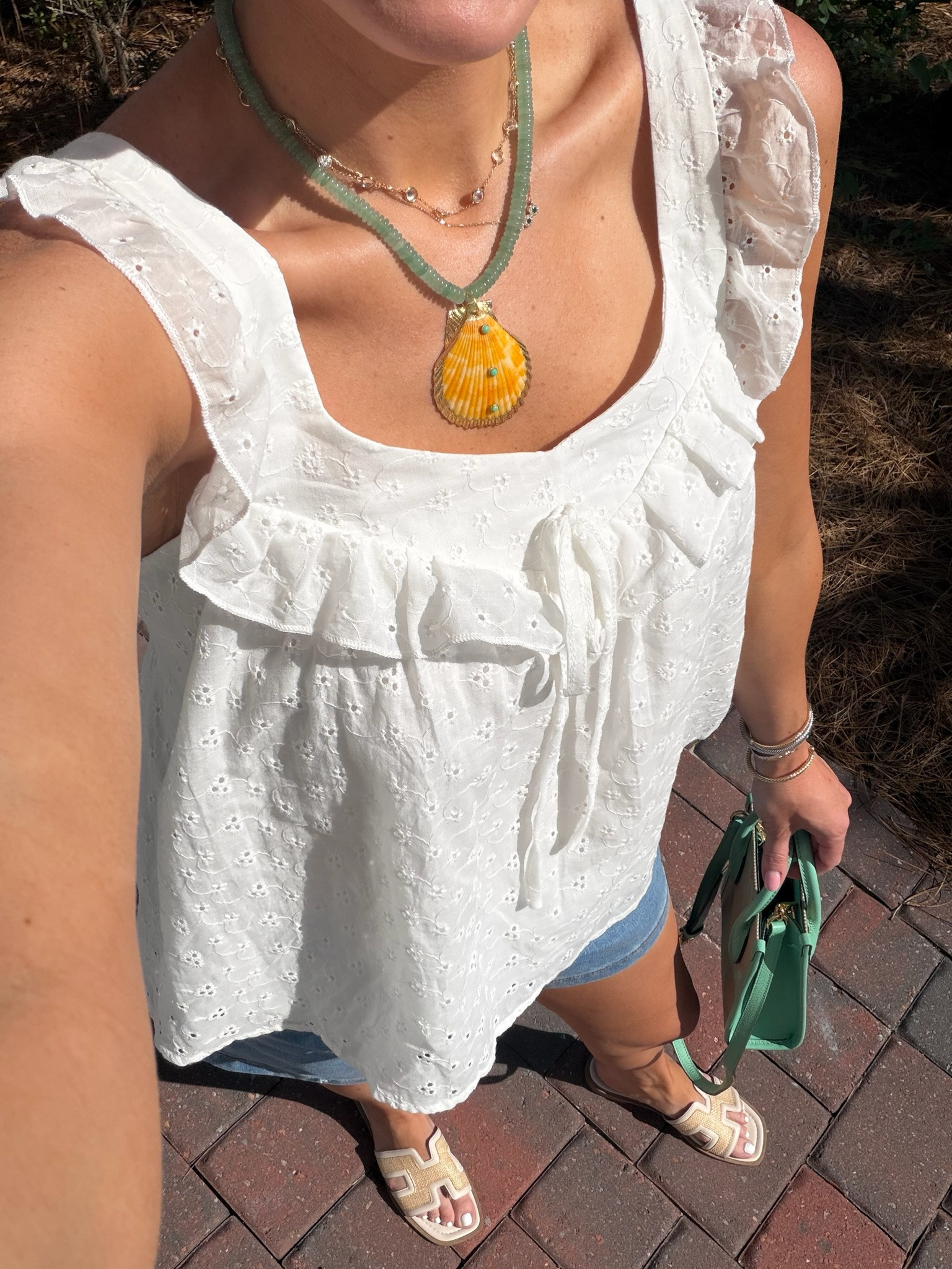 Beach Shopping OOTD!!

Top and shorts- size small 
Sandals are Avara- tts and code is bobbi15 
Hat is Bandette bands and code is Bobbi10 
Necklace is beads by baker 
Purse is borrowed from Vivrelle #LTKootdOOTD 

 

#LTKgrwm #LTKmomlife