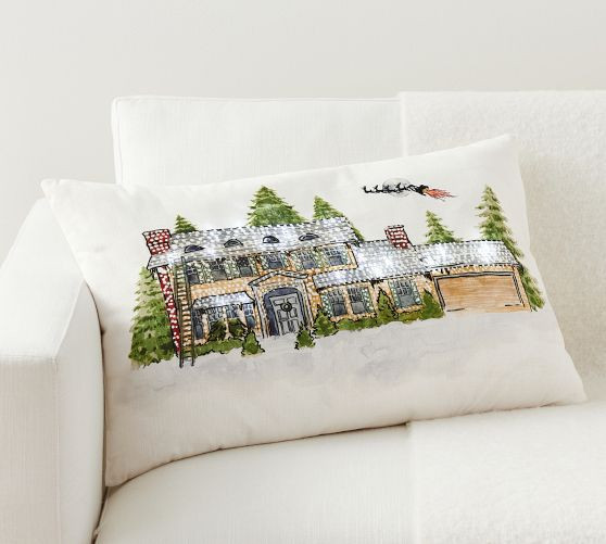 National Lampoon&rsquo;s Christmas Vacation™ Light Up Lumbar Pillow | Pottery Barn (US)