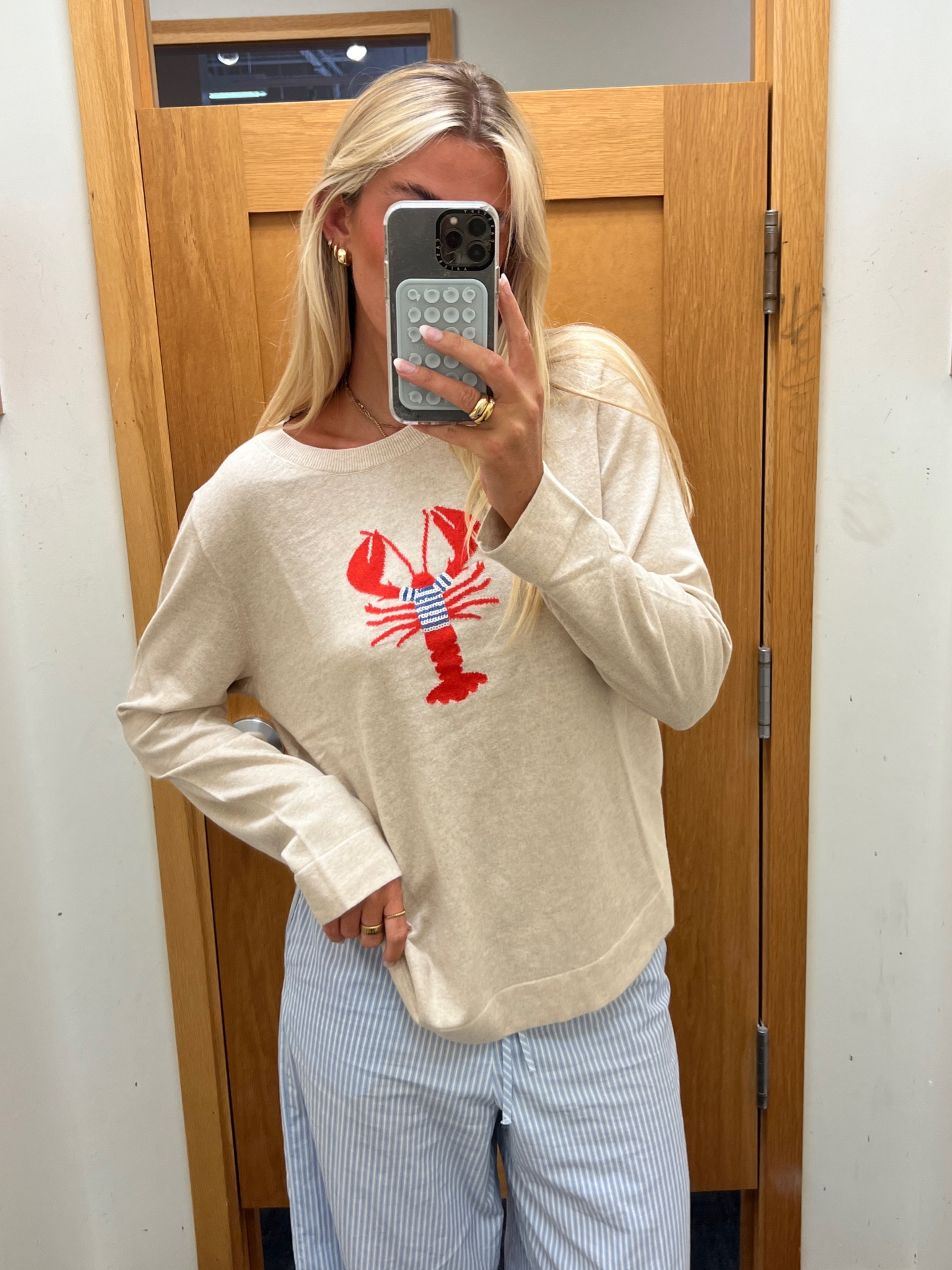 lobster sweater🦞 so cute for the 4th or any coastal outfitt

#LTKFindsUnder50 #LTKSummerSales #LTKSeasonal