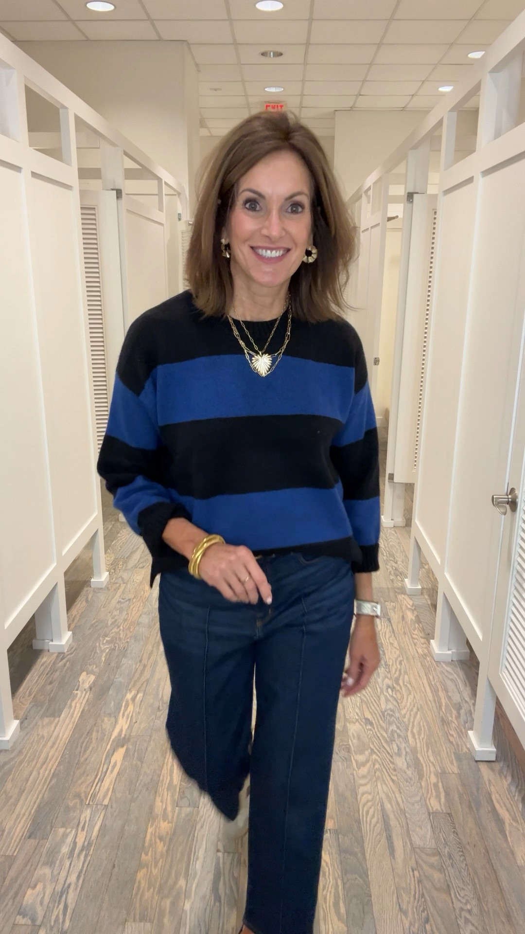 Sweater style

Colorblock stripe sweater - M
Pintuck wide leg crop jeans - 29 (run a little big) wearing size 29

Fall style 
Casual style
Workwear style 

#LTKStyleTip #LTKVideo #LTKShoeCrush