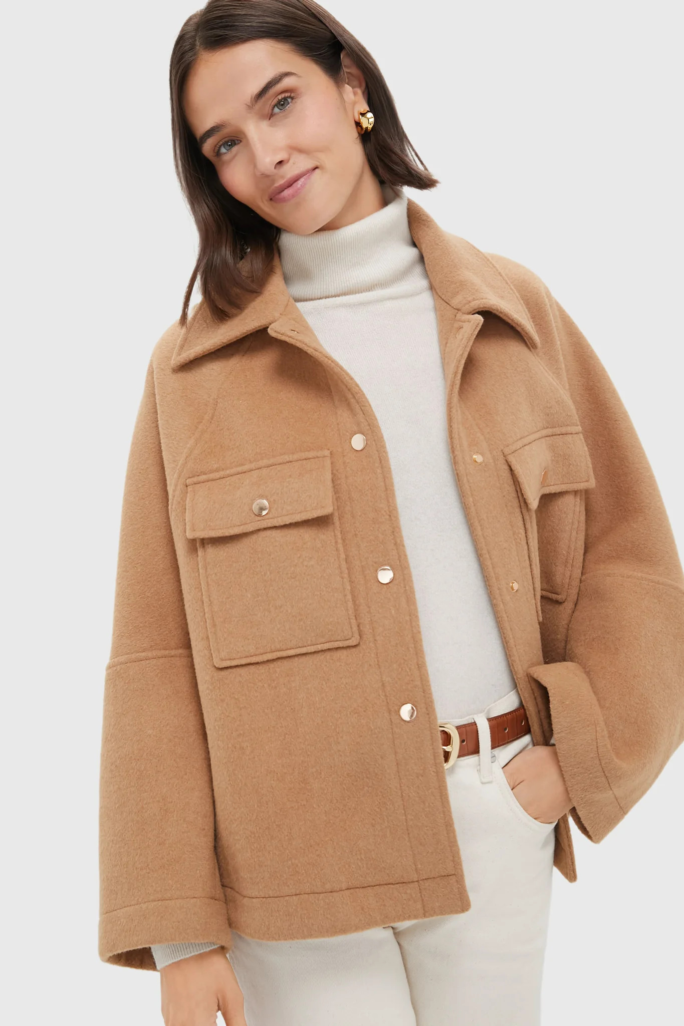 Camel Wool Cassidy Jacket | Tuckernuck (US)