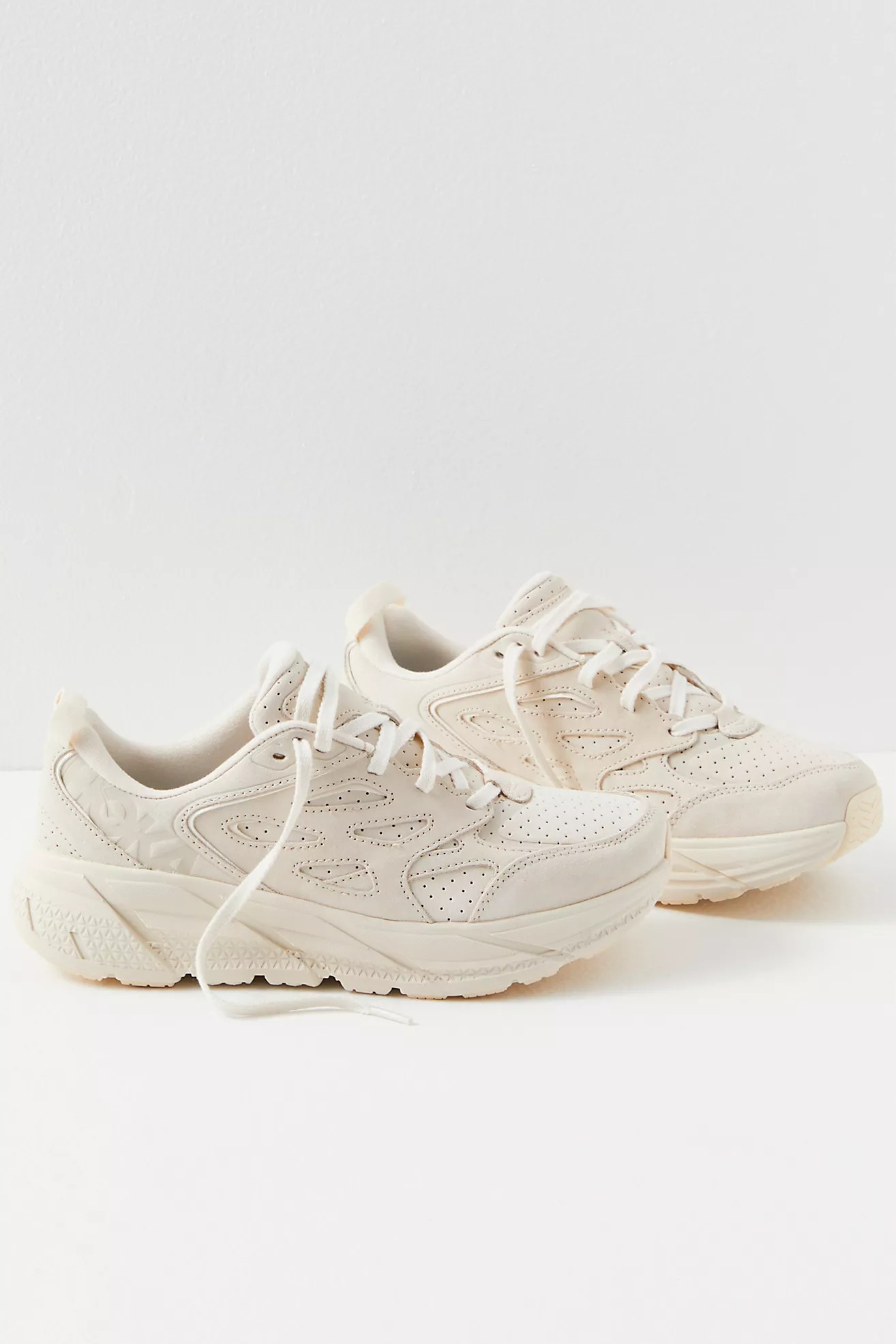 Hoka Clifton L Suede Sneakers | Free People (Global - UK&FR Excluded)