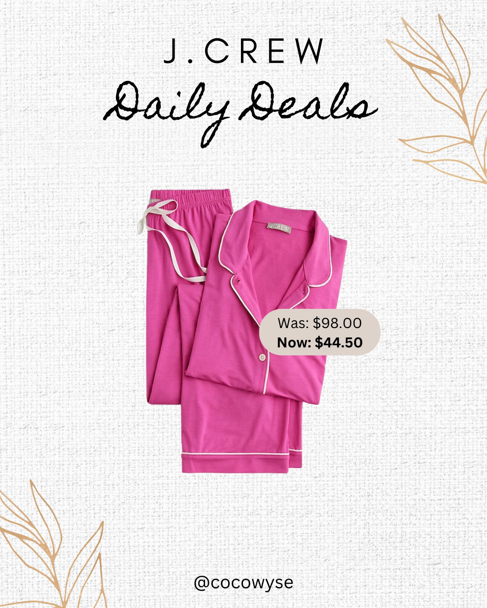 J.Crew Daily Deal!

#LTKHolidaySale #LTKCyberWeek #LTKSeasonal