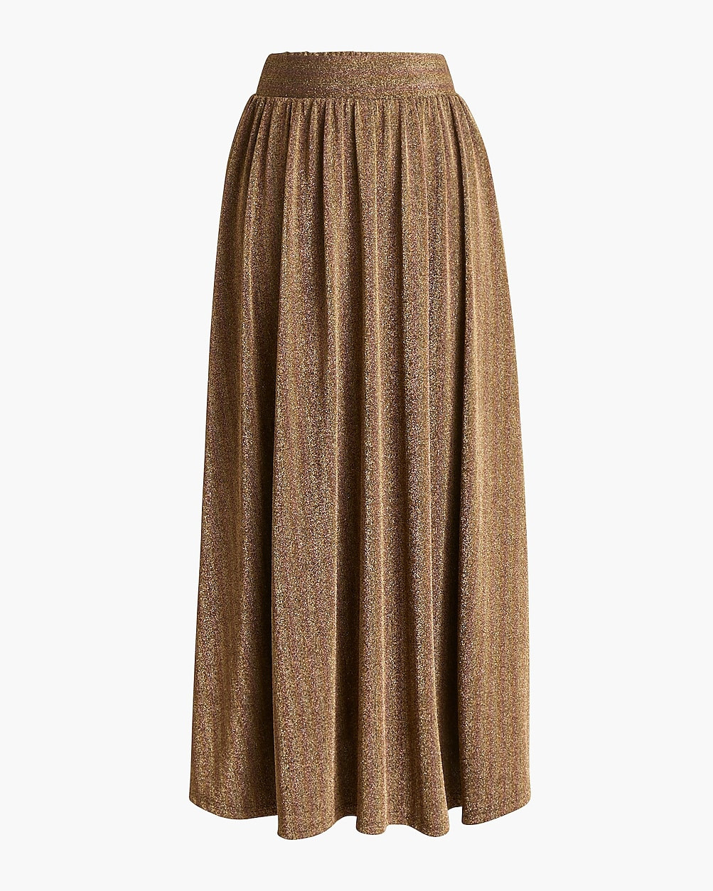 Knit sparkle midi skirt | J.Crew Factory