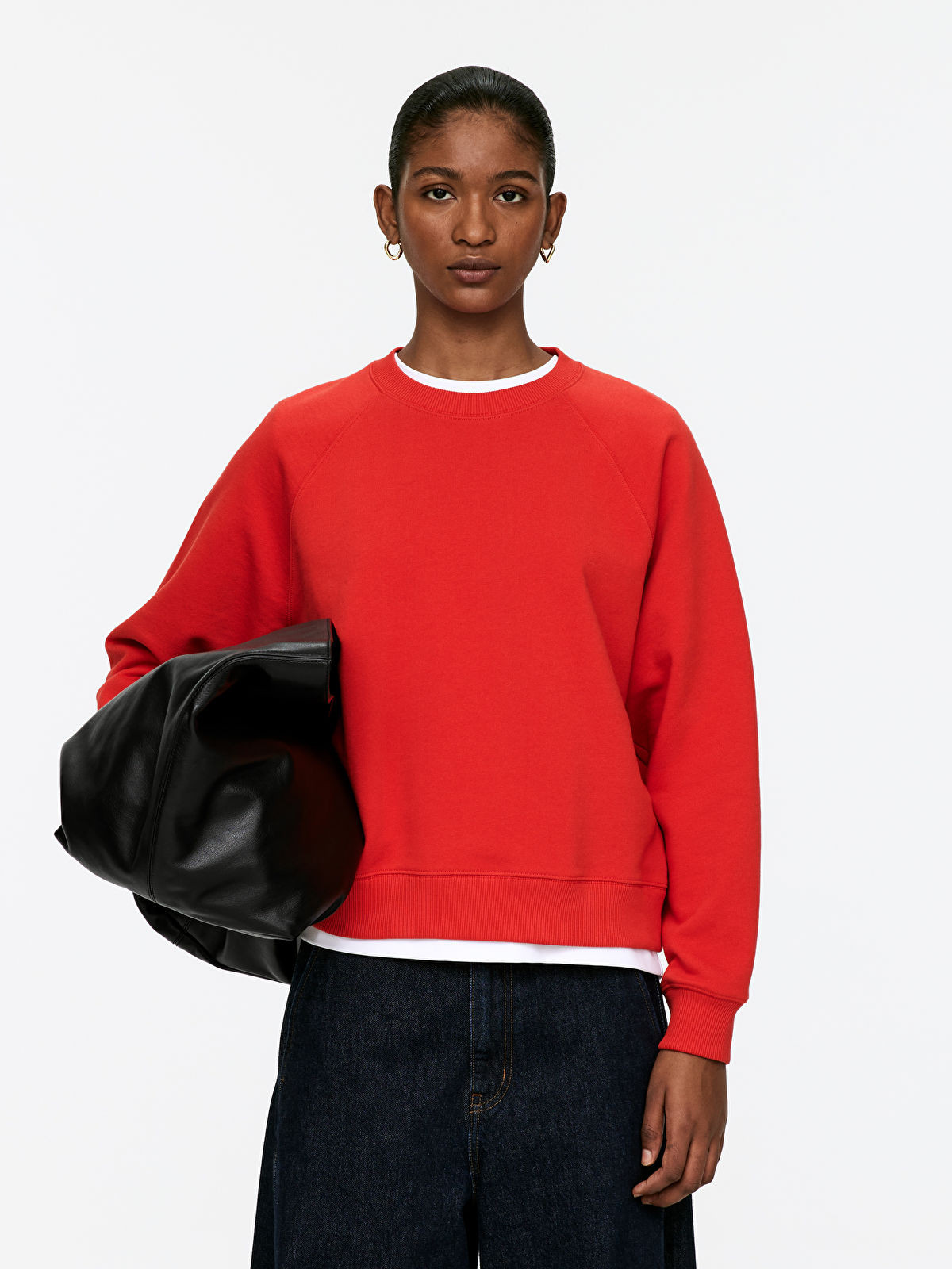 Soft French Terry Sweatshirt | Arket UK