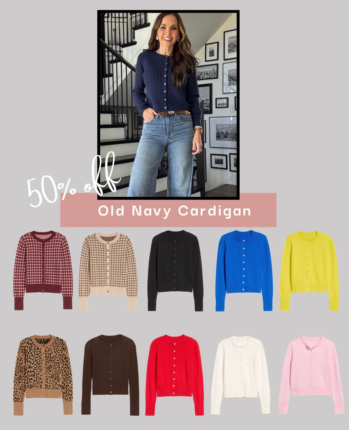 @OldNavy so soft Cardigan is 50% off! These cardigan are amazing staples for everyday wear or work and are great for layering! I am in a small, come in petite and tall sizes as well.  

 #LTKgrwm #LTKSaleAlert #LTKWorkwear