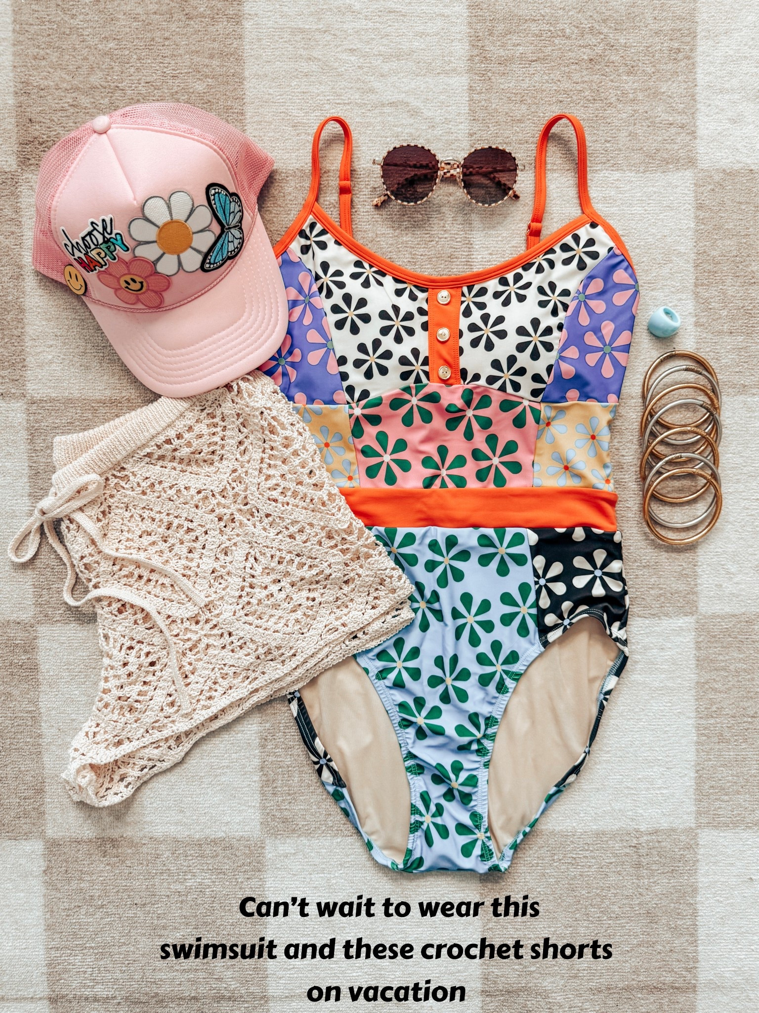 This swimsuit is a little splurge but it’s so fun! I sized up in these crochet shorts. 


#LTKStyleTip #LTKTravel #LTKSummerEdit