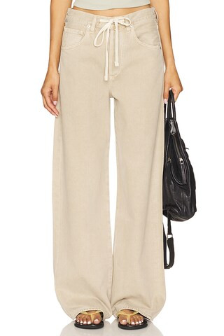 Citizens of Humanity Brynn Drawstring Trouser Jeans in Burnished Quartz from Revolve.com | Revolve Clothing (Global)