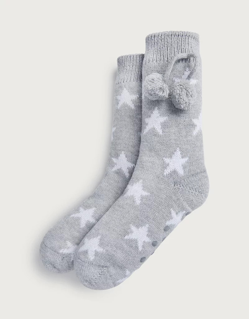 Star Slipper Socks | The White Company (UK)