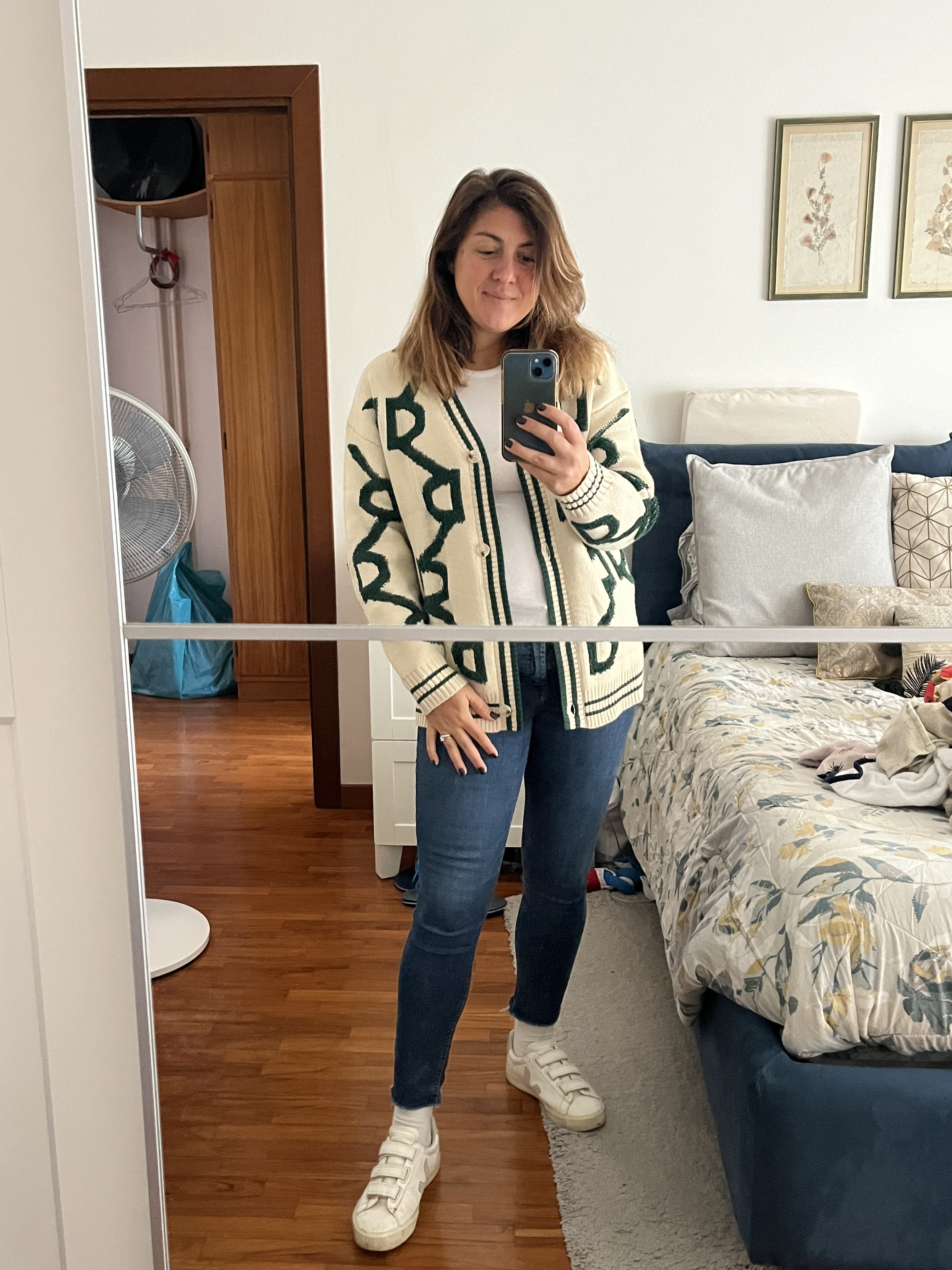 Sunday was an errand day and this sweater was the perfect layering piece for inbetween temperatures we are having. It’s definitely a bolder pattern for me but I’m liking it. 

#LTKFindsUnder100 #LTKMidsize #LTKStyleTip