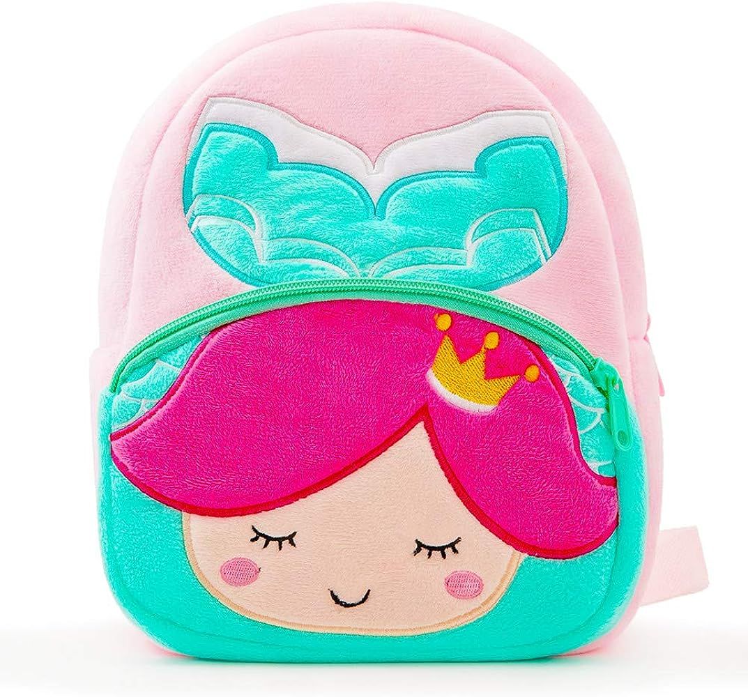 Cute Toddler Backpack Toddler Bag Plush Animal Cartoon Mini Travel Bag for Baby Girl Boy 2-6 Years(M | Amazon (US)