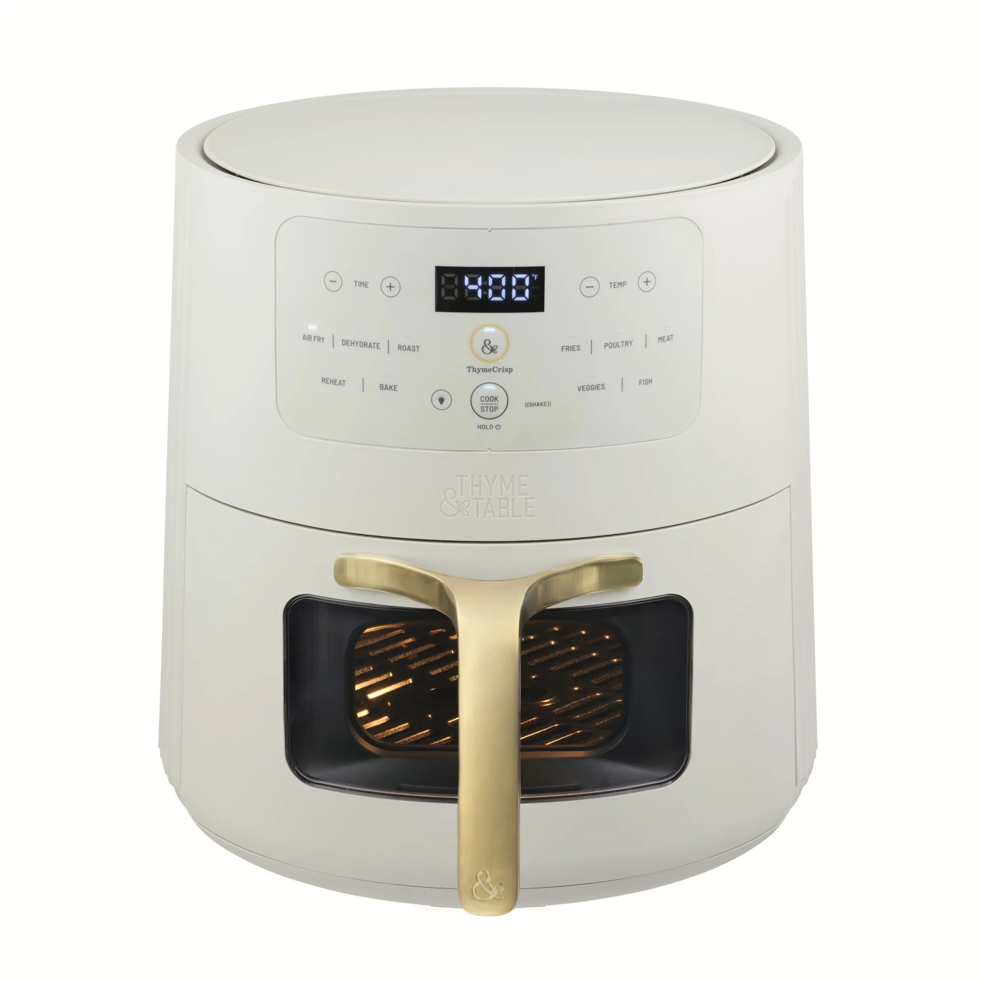 Thyme & Table 6QT Air Fryer, Sand White | Walmart (US)