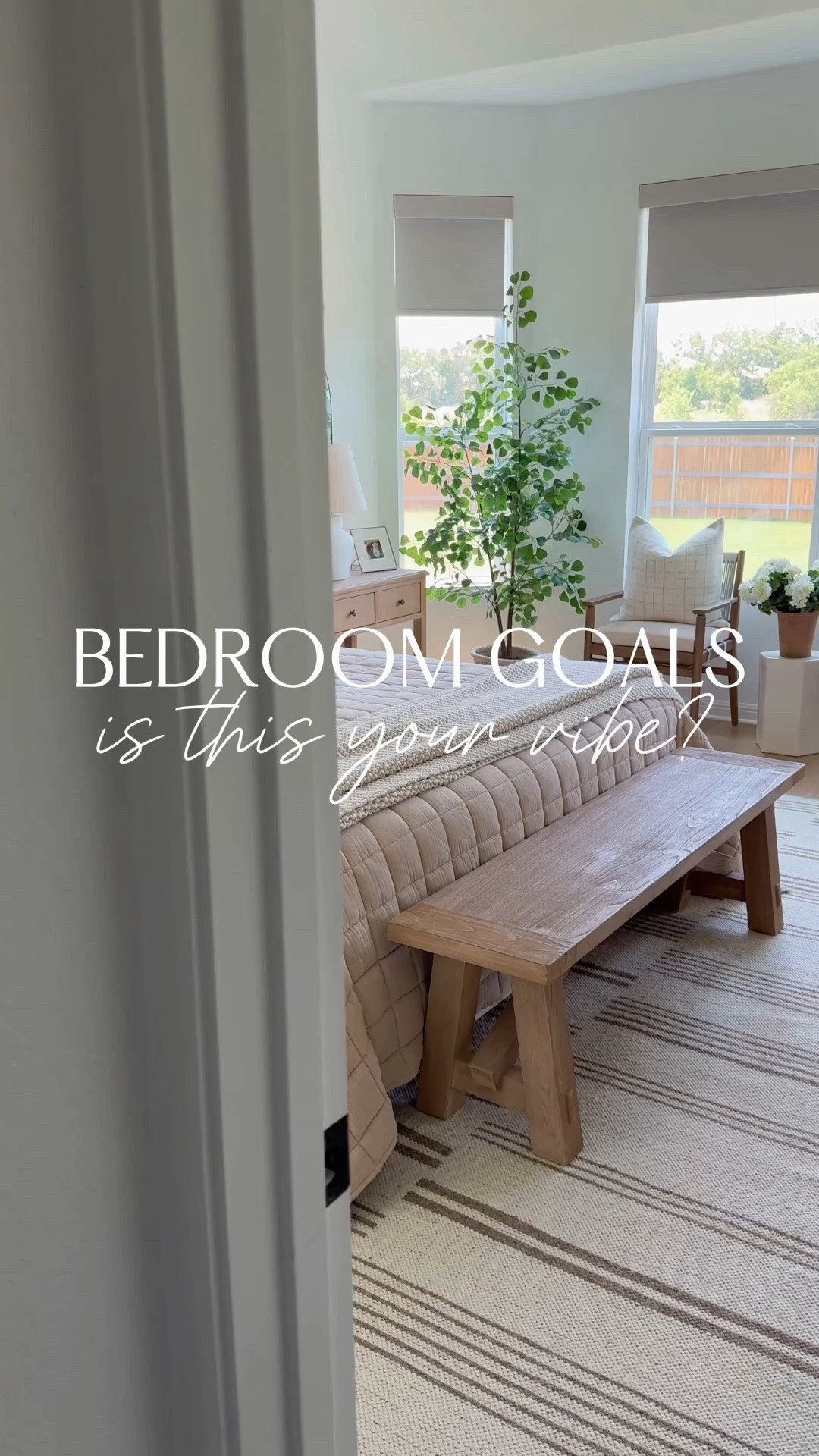 Bedroom Goals ☀️🌿🩷

I like to keep my bedroom light, airy and most of all - comfortable and effortless. I try to overly complicated bedding and too many throw pillows that aren’t functional for this space. 

All of my bedding is affordable + when combined creates such a beautiful look! ☺️

Neutral Bedding, Designer Looks for Less, Luxe Home Finds, Homes with Purpose, Neutral Home Decor, Bedroom Inspo

#beddinginspo #neutralbedding #cozybedroom

#LTKdayinmylife #LTKHome #LTKSaleAlert