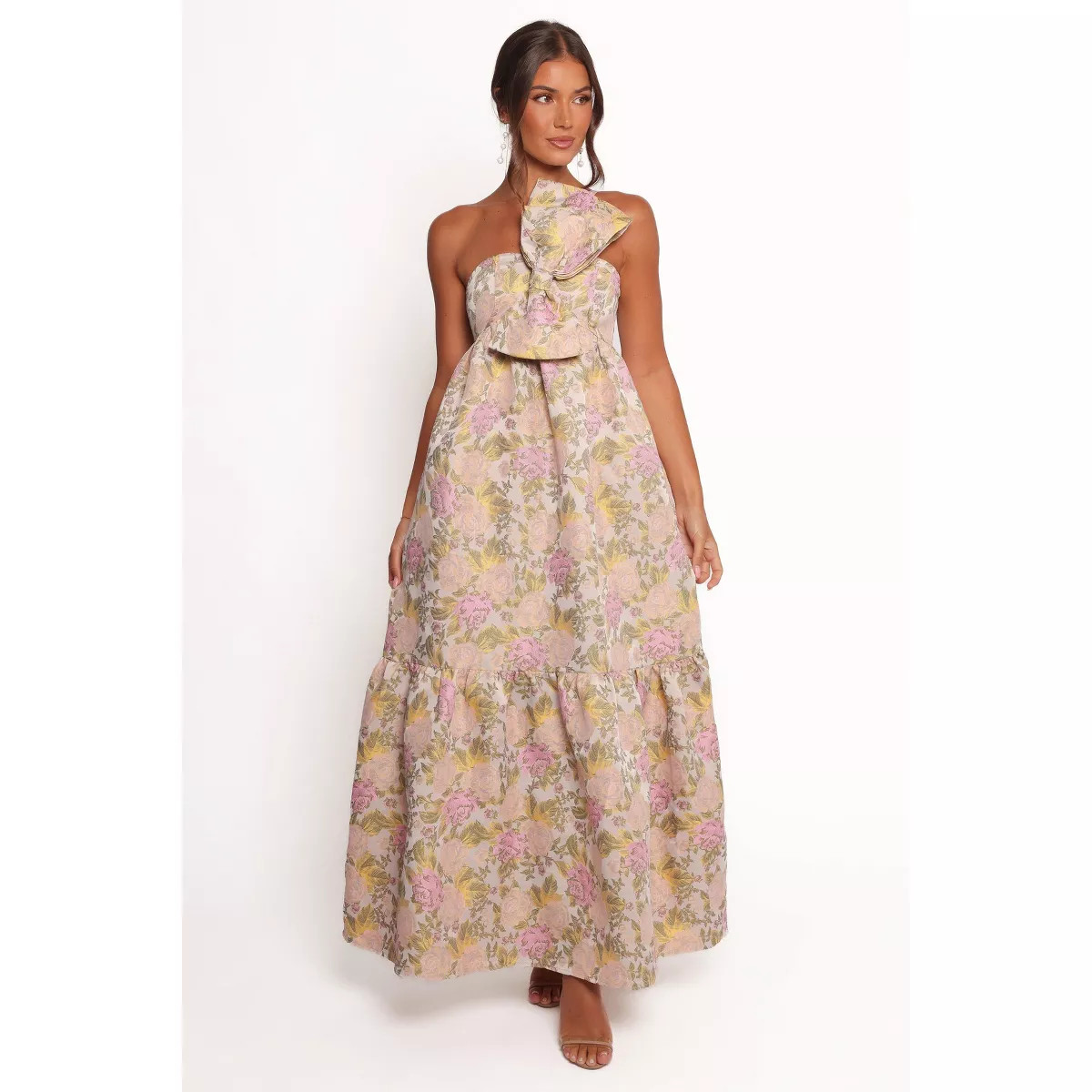 Petal and Pup Betina Bow Front Maxi Dress - Multi Floral S | Target