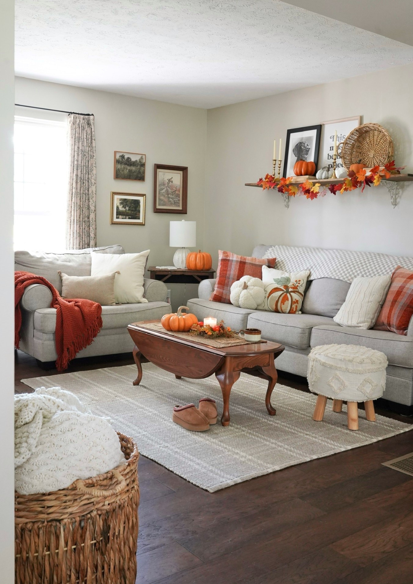 Fall living room decor! Cozy fall home. Collected fall decor. Collected home. Fall decor. 

#LTKSeasonal #LTKStyleTip #LTKHome