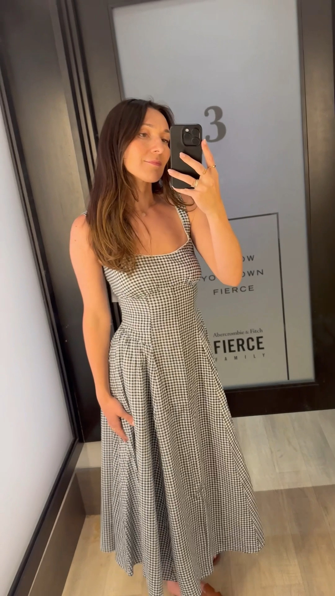 This Abercrombie gingham linen dress is giving everything for summer. The fit is structured through the bodice, flowy through the skirt, and the fabric is lightweight enough to actually wear in the heat. Styled it with simple brown sandals and it works for a casual day out, a summer wedding, date night, or honestly any vacation you have coming up. Sizing runs true to fit. 

✨Wearing a size XS Regular

Abercrombie linen dress, summer dresses 2026, summer outfits, wedding guest dress summer, date night outfits, vacation outfits beach, country concert outfits, 4th of july outfit women, OOTD summer, gingham dress outfit

#LTKStyleTip #LTKSeasonal #LTKfindsunder100 #abercrombiedress #summerdresses #summerstyle #vacationoutfit #weddingguest #datenight #countryconcertoutfit

#LTKootd #LTKTravel #LTKWorkwear