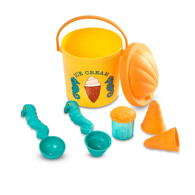 Melissa & Doug Sunny Patch Speck Seahorse Sand Ice Cream Play Set | Target