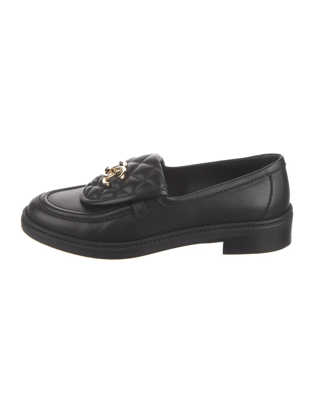2020 Interlocking CC Logo Loafers | The RealReal