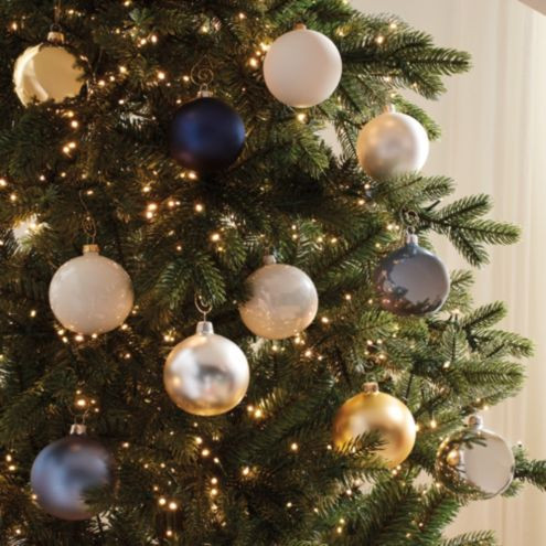 Glass Bauble Ornaments - Set of 12 | Ballard Designs, Inc.