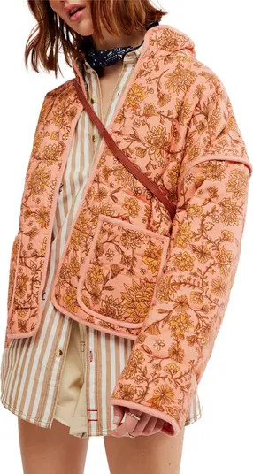 Free People Chloe Floral Print Jacket | Nordstrom | Nordstrom