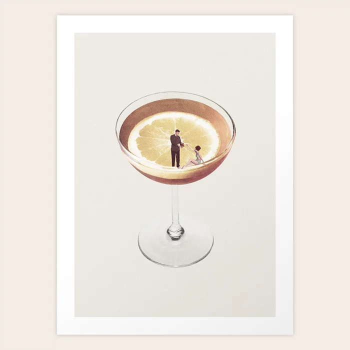 My drink needs a drink Art Print | Society6