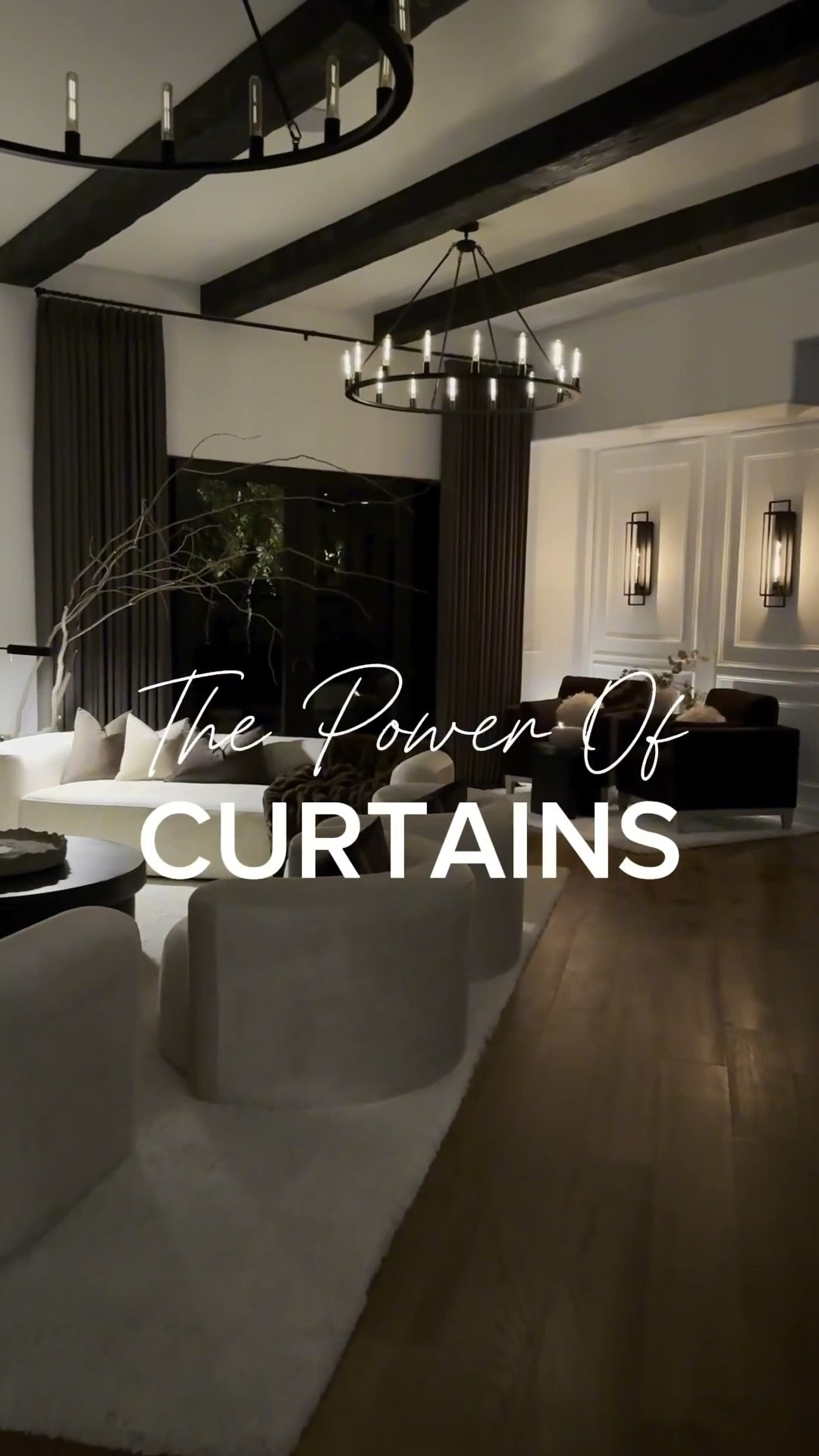 These are still the most stunning Chocolate Linen curtains. 🤎 I couldn’t believe I waited that long to get some up. 

Thank you @twopagescurtains for gifting me these AMAZING curtains. They are absolutely stunning. 🤎 Curtains details are listed below. 
Curtain details: 
2 Panels
Linen 
Style Liz
Triple Pleat
Color- Chocolate Tarte 
Unlined & MEMORY SHAPED 

Curtain Rod: 
Jaylon Adjustable Window Curtain Rod 92-156” - BLACK with BLACK 1.5 RINGS 

#twopagescurtains #curtains #livingroomdecor #homedecor #interiordesign #chocolatedecor #linencurtains #chocolatecurtains 
