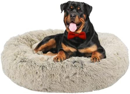 FuzzBall Fluffy Luxe Pet Bed for Dogs & Cats, Anti-Slip, Waterproof Base, Machine Washable, Durable  | Amazon (US)