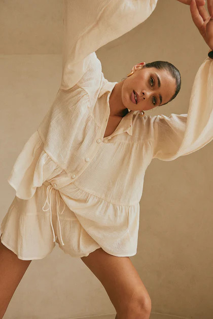 Huxley Top - Cream | Sabo Skirt US