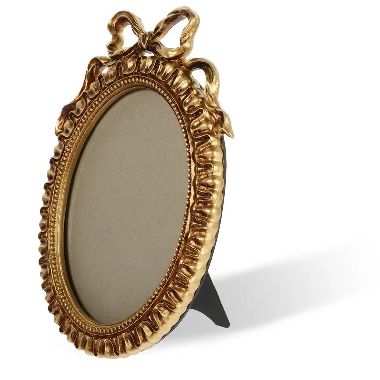 Oval Picture Frame Antique Ornate Photo Frame Table Top Display 1 Set | Walmart (US)