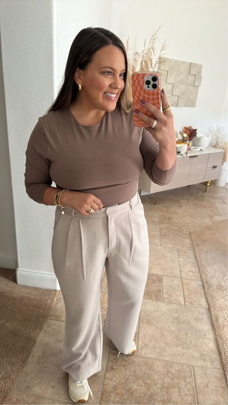 so impressed with the quality of this bodysuit. i’m wearing size XL in it and a 33 in the curve love trousers! use code: AFLTK

#LTKSeasonal #LTKsalealert #LTKmidsize