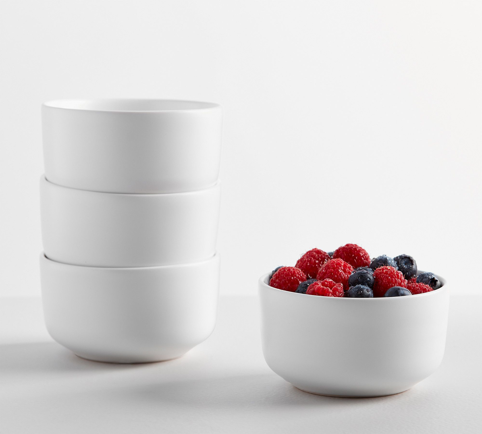 Mason Stoneware Snack Bowls - Set of 4 | Pottery Barn (US)