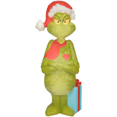 Grinch 39.96-in Freestanding Blow mold with White LED Lights | Lowe's