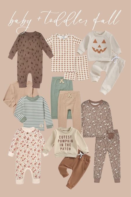 Affordable baby and toddler fall outfits from Amazon and Walmart. 

#LTKkids #LTKSeasonal
