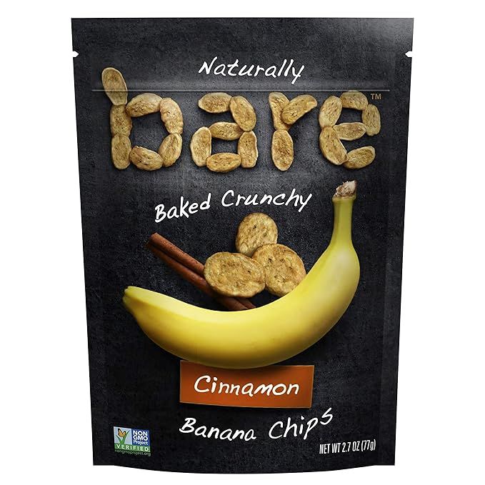 Bare Snacks Cinnamon Banana Chips, 2.7 oz | Amazon (US)