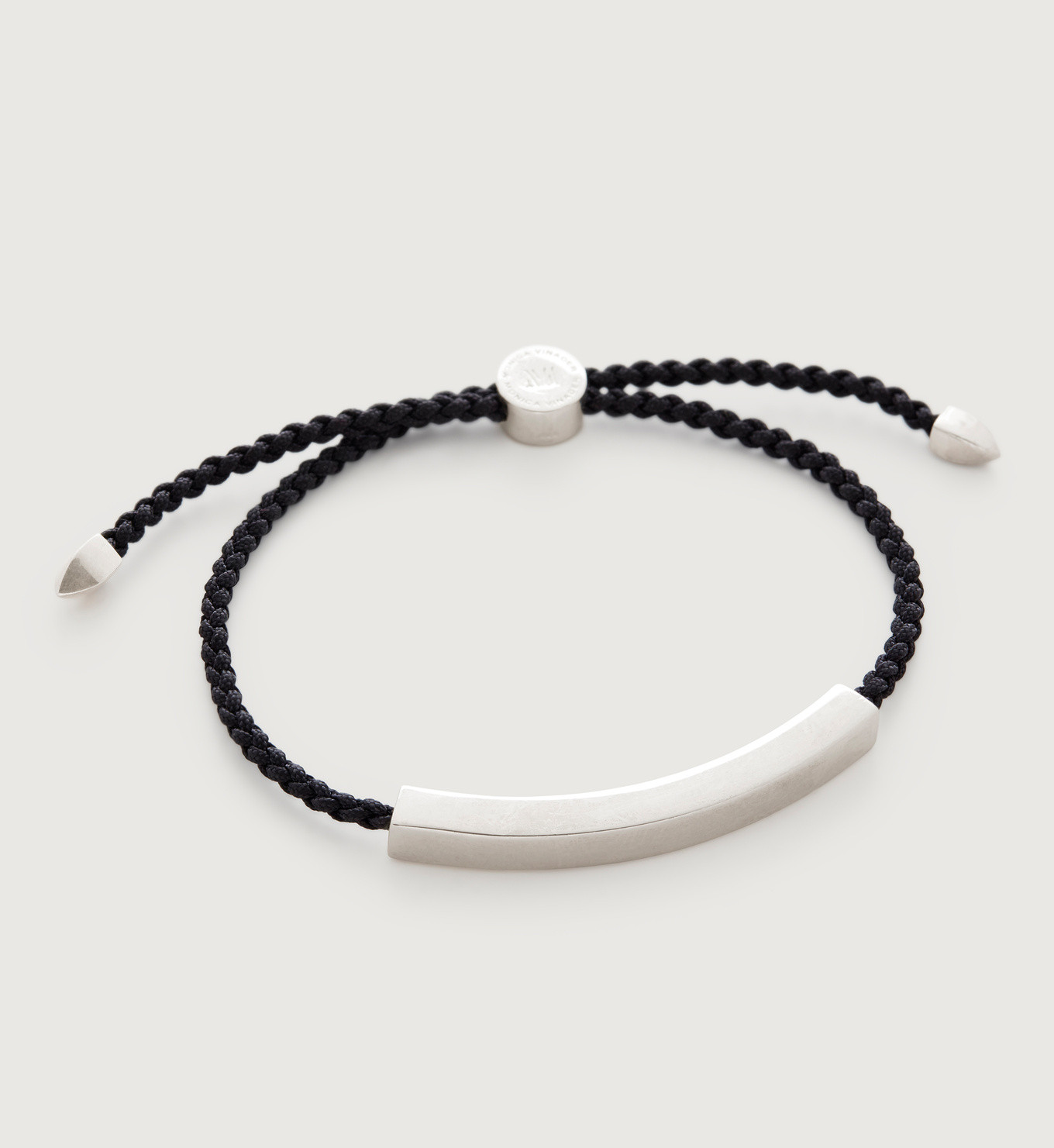 Linear Large Men's Friendship Bracelet | Monica Vinader (Global)