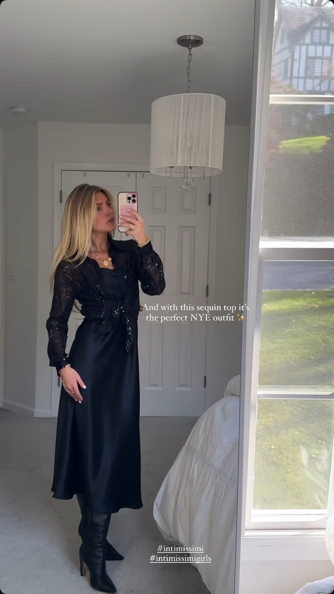 A new staple in my closet is this beautiful silk dress from @intimissimiofficial 🖤

#LTKStyleTip #LTKHoliday #LTKSeasonal