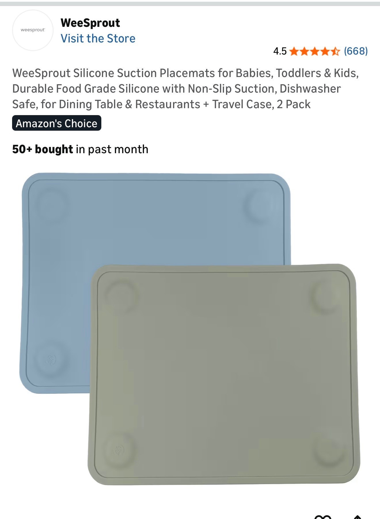 I got the large size for our counter 