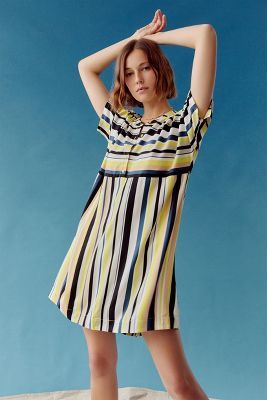 Peter Som for Anthropologie Naxos Striped Tunic Dress | Anthropologie (US)