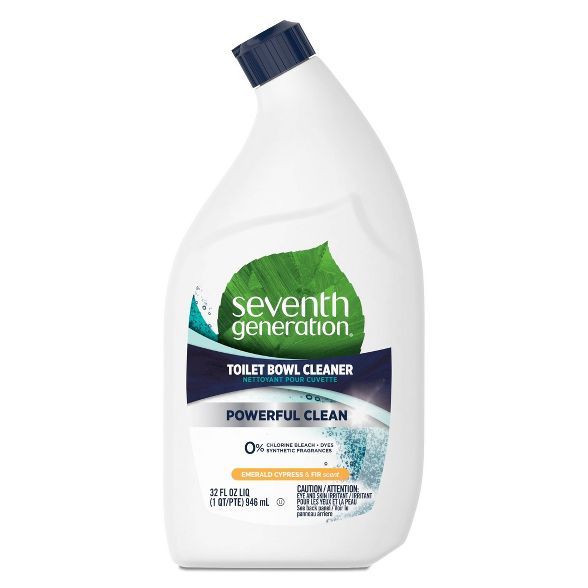 Seventh Generation Emerald Cypress & Fir Toilet Bowl Cleaner - 32oz | Target