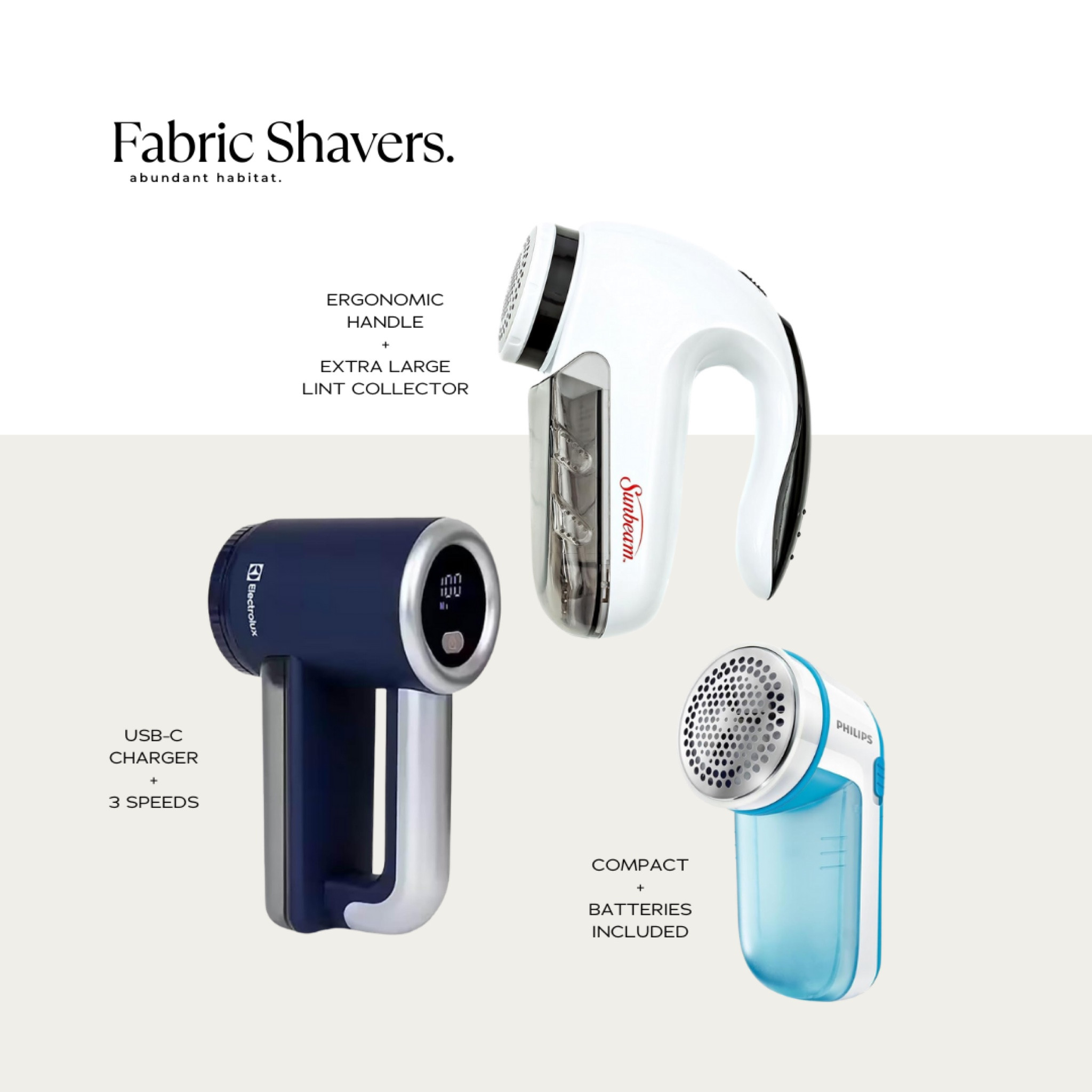 Maybe your sofa isn’t dirty… maybe it needs to be de-pilled. A quality fabric shaver will be electric and/or battery operated, light weight, have a large shave head and also large lint collector. Check out our favorites and the reasons why!

Sofa care, de-piller, upholstery care, fabric shaver, furniture care

#LTKStyleTip #LTKHome