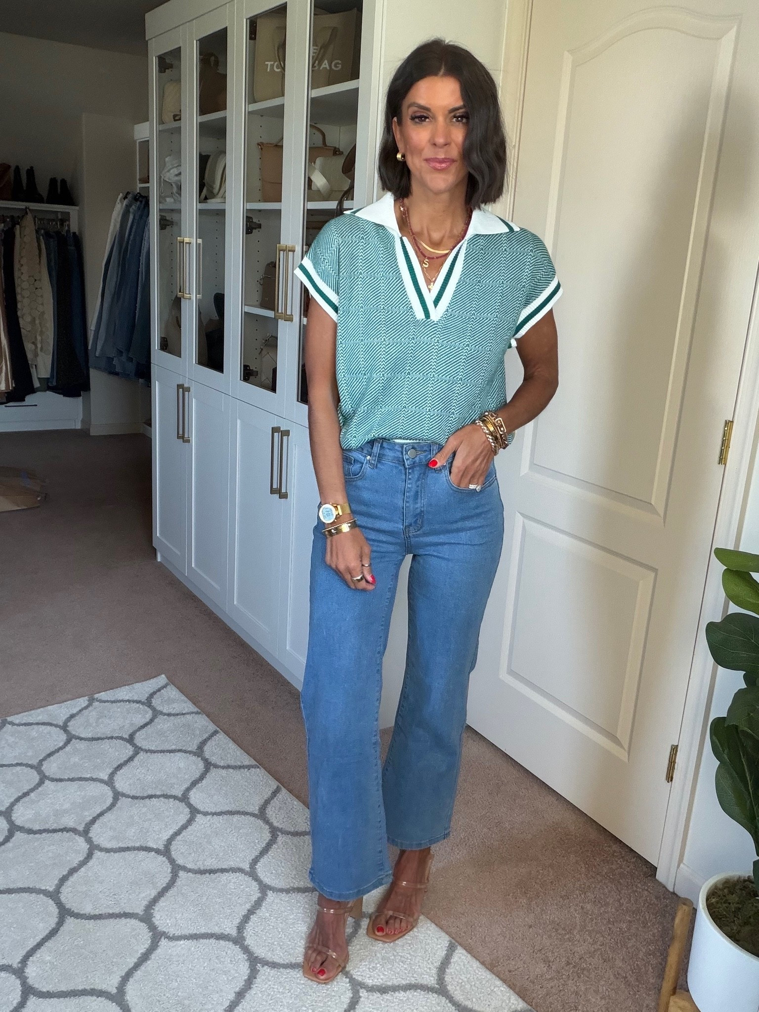 Size small in sweater size xs in jeans

#LTKgrwm #LTKootd #LTKdayinmylife