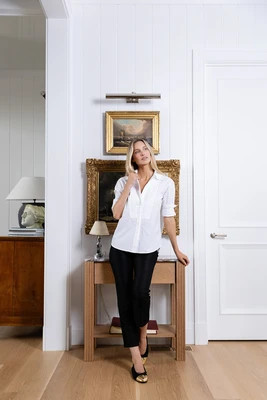 Tuxedo Shirt - Blanc | Julia Amory