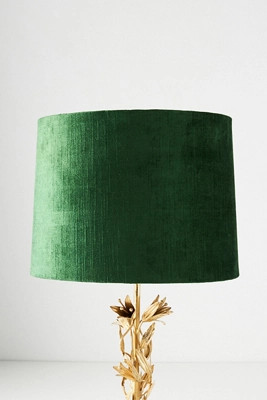 Solid Velvet Lamp Shade | Anthropologie (US)
