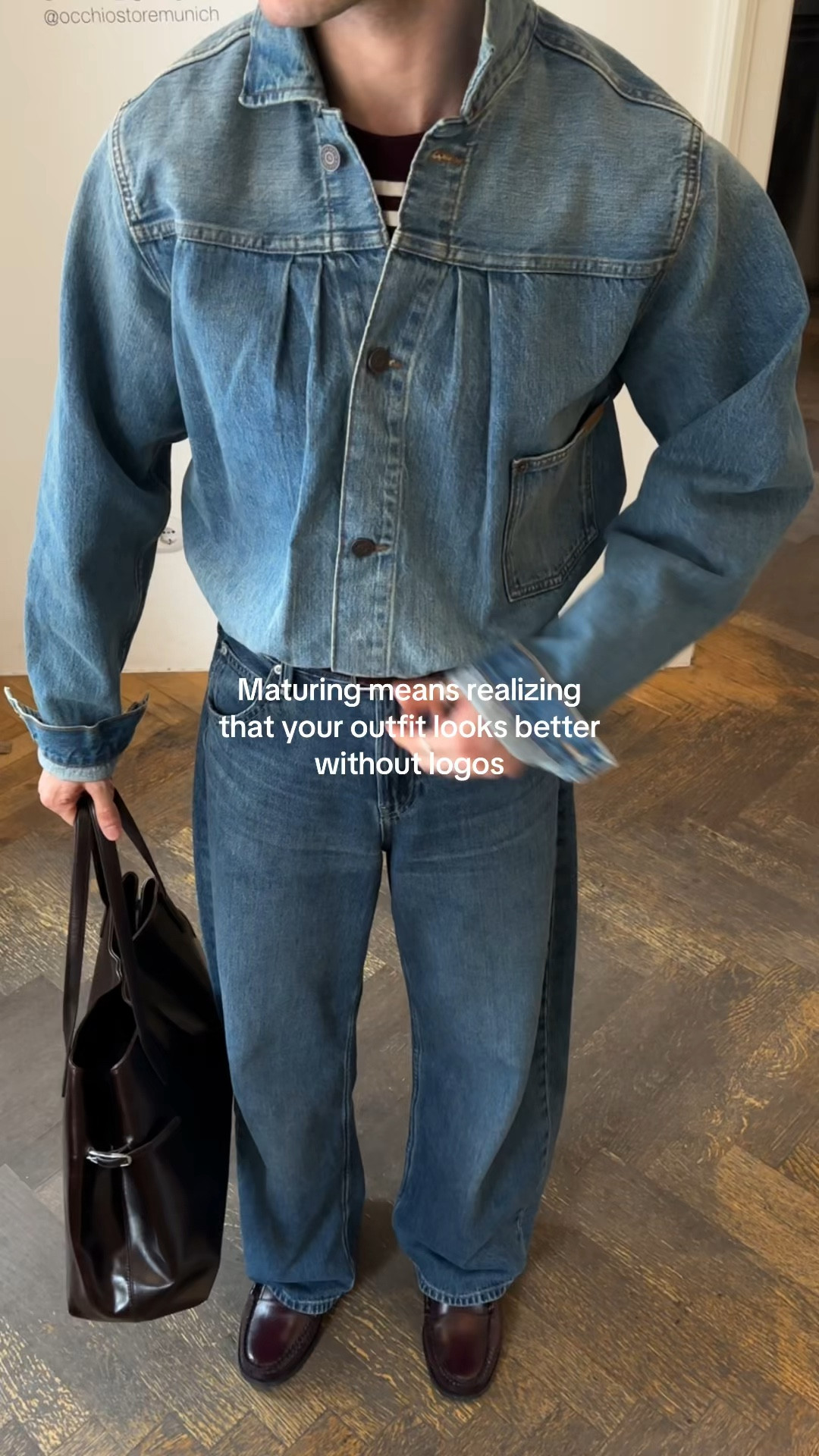 Frühling outfits | jeans hemd | jeans hose |leder burgundy loafer |burgundy gürtel | gestreiftes t shirt 

#LTKherren #LTKdeutschland #LTKspring