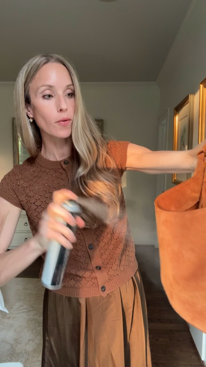 Products I use to protect my suede! Wearing H&M cardigan (S) but skirt is old. Linked a few more I’m loving this season!

#LTKSeasonal #LTKstorytime
